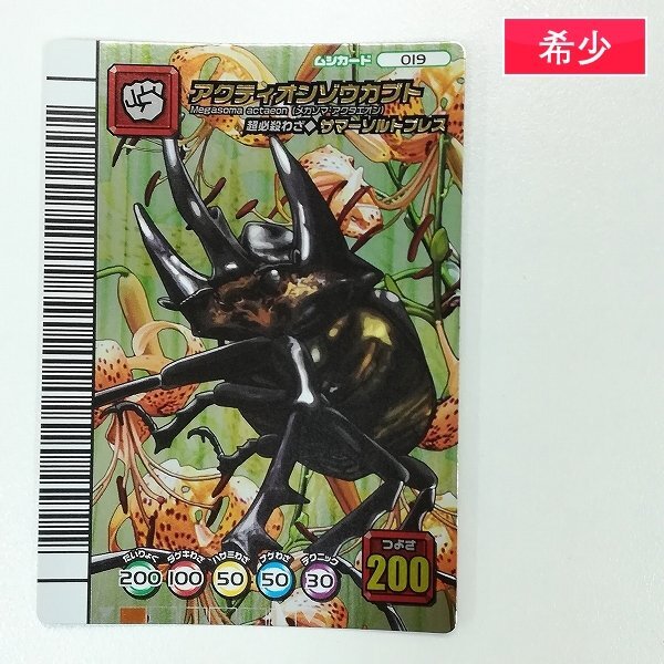 アクティオンゾウカブト ムシキングの値段と価格推移は？｜12件の売買