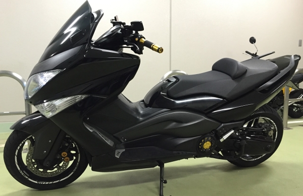 美車TMAX500(T-MAX)3型sj08 カスタム ETC HID フルLED アクラポ(401cc