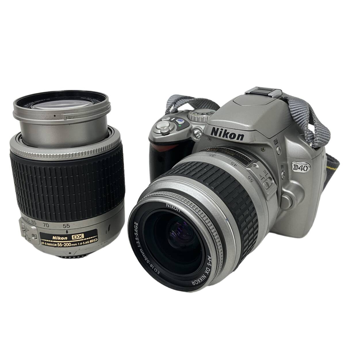 nikon d40 レンズキット シルバーの値段と価格推移は？｜1件の売買