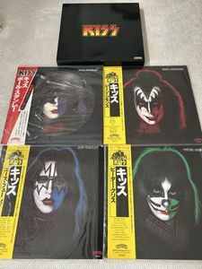 189位 KISS キッス メンバーソロアルバム 4枚セット 国内盤 帯付 LPレコード