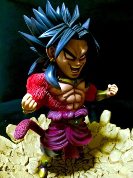 ドラゴンボール AF 改造 リペイント MEGAブロリー SSJ4 HG