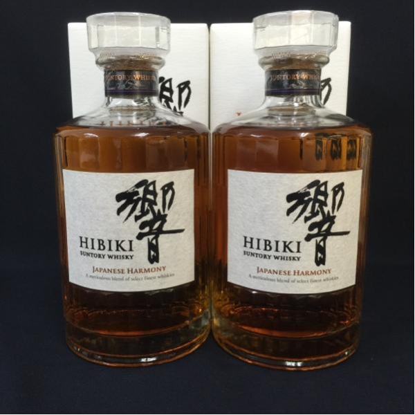 サントリー モルトウイスキー 響 2本 JAPANESE HARMONY 化粧箱
