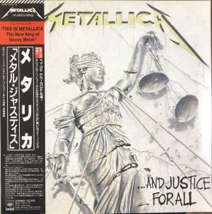 141位 帯付 2LP Metallica - And Justice For All / 25AP 5178-9 / 1988年 / JPN