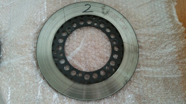 RZV500 リヤディスクローター 2