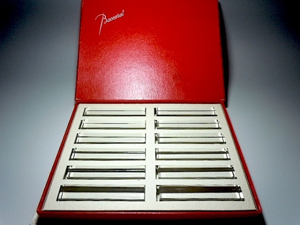 格安即決！★ バカラ Baccarat ナイフレスト 箸置き ☆