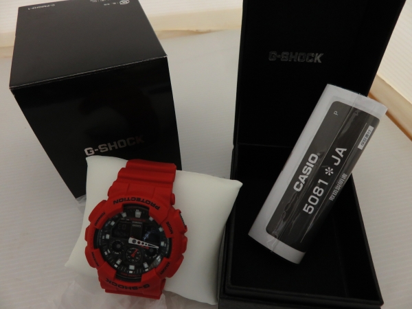 【ＣＡＳＩＯ・ＧーＳＨＯＣＫ/GA-100B】未使用・美品