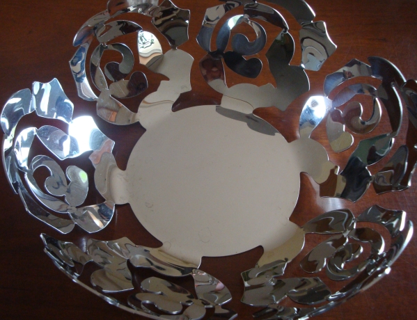 アレッシィALESSIスチール製フルーツバスケット