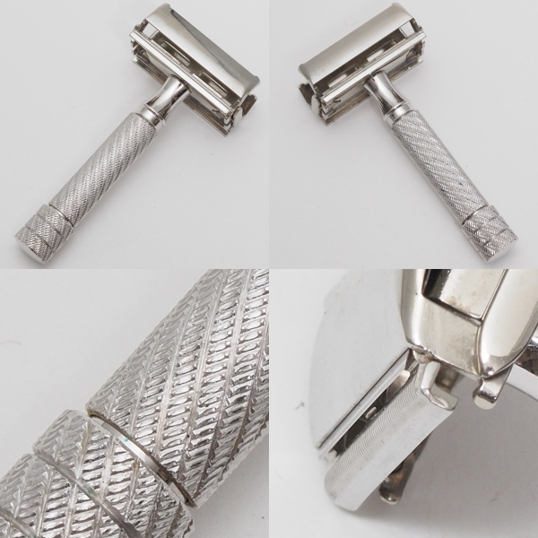 Gillette□ジレット バタフライ式両刃カミソリホルダー□英国製(ボディ