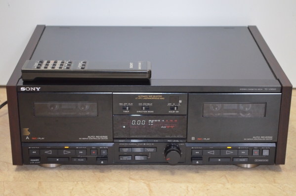 1円～ジャンク品 SONY TC-V9900 ダブルカセットデッキ