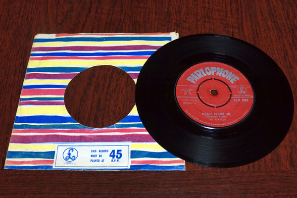 ◆UK Orig.・美盤◆Please Please Me 45-R 4983 初期オリジナル
