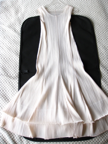 新同プリーツプリーズ完売ドレープワンピース3イッセイミヤケ