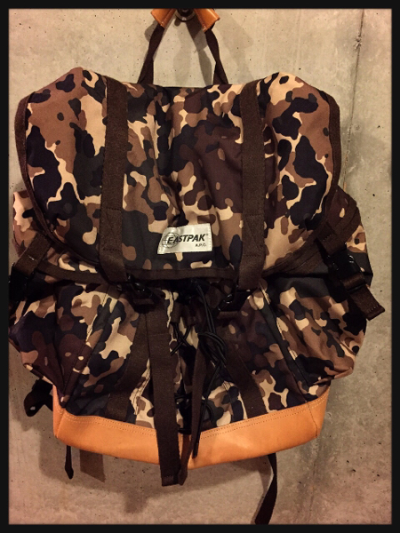 A.P.C.×EASTPAC 迷彩ラージリュック アーペーセーデニム