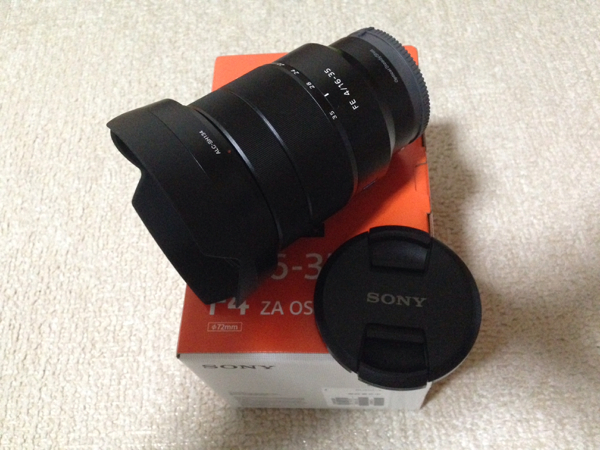 美品 SONY Vario-Tessar T* FE 16-35mm F4 ZA OSS SEL1635Z