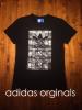 アディダスオリジナルス トレフォイル タグ TEE 黒 半袖 サイズM