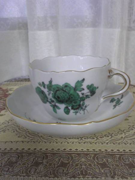 ★マイセン１級品　ワトーの花　C&S　【未使用品】