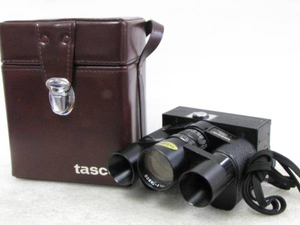 中古カメラ tasco 7800 タスコ 双眼鏡カメラ ケース付 日本製