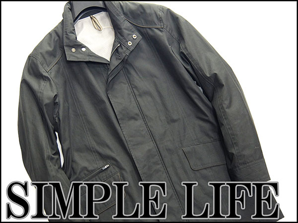 新品 シンプルライフ トラベルロングカバーオールLL暗緑★J22306