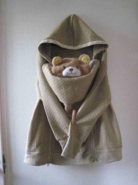 新品★ママパーカー★ママコート★マタニティ　M　ダッカー付　