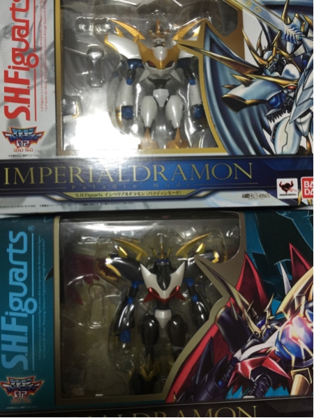 S.H.★インペリアルドラモンセット★パラディン＆ドラゴン