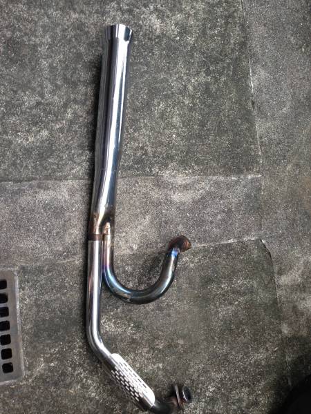 ドラッグスター1100社外フレアカット_2