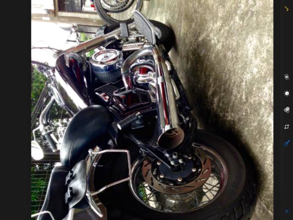 ドラッグスター1100社外フレアカット_3