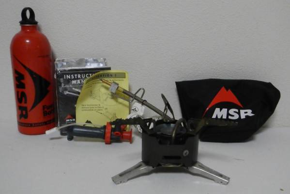 ◇MSR XGK EX ボトル付き 使用少ない◇