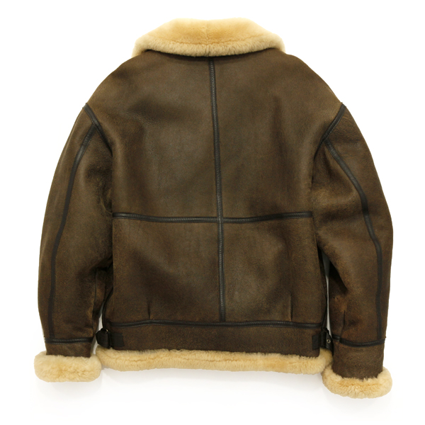 定価10万 GELEONE 羊革 B-3 ムートンフライトJKT/浅井健一 美品(XL 