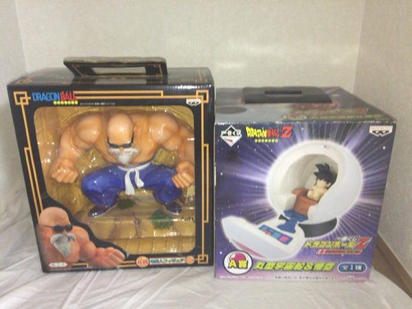 ドラゴンボールZ 一番くじ A賞 丸型宇宙船&孫悟空 未開封 亀仙人 一番 