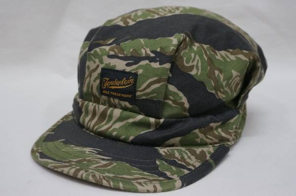 TENDERLOIN テンダーロイン タイガーカモ CAP 迷彩 TRUCKER BB 
