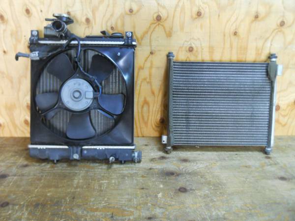 ■ 17/3登録　MH21S　ラジエター 電動ファン コンデンサー ■