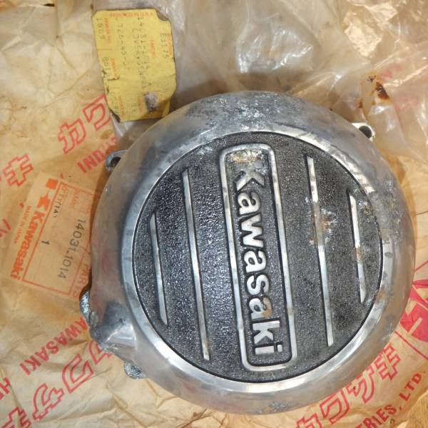 カワサキ純正　当時もの　Z400FX他　ジェネレーターカバー