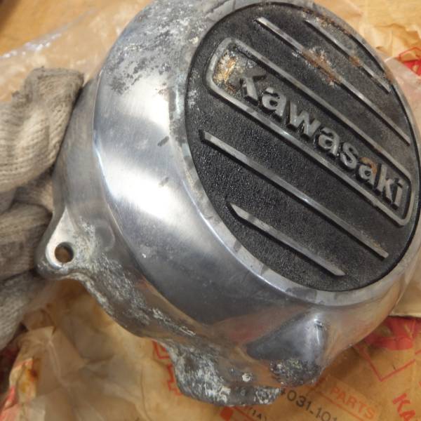 カワサキ純正　当時もの　Z400FX他　ジェネレーターカバー