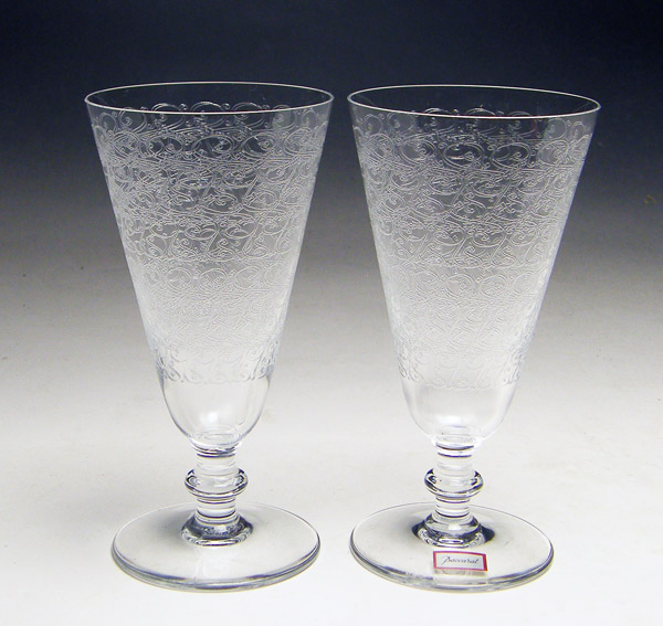 バカラのシャンパンフルート　ワイングラス　2個組