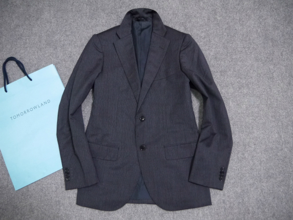 トゥモローランド(TOMORROWLAND)のゼニア生地高級ジャケット