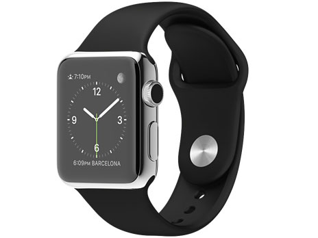 新品 Apple Watch 38mm MJ2Y2J/A [ブラックスポーツバンド]
