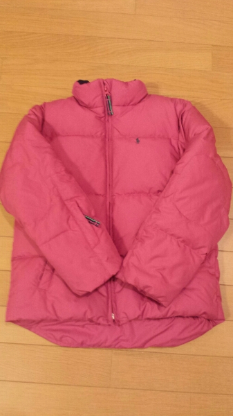 ラルフローレン 140cm ダウンジャケット 正規 ナイガイ 美品