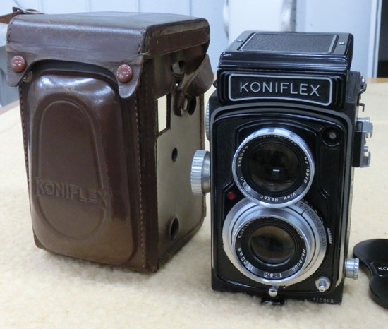 ＃中古カメラ＃コニカ コニフレックス ヘキサン 85/3.5 状態良好