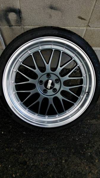 ＬＭ風　プリウス等　ＰＣＤ１００　ＢＢＳタイプ　４本セット