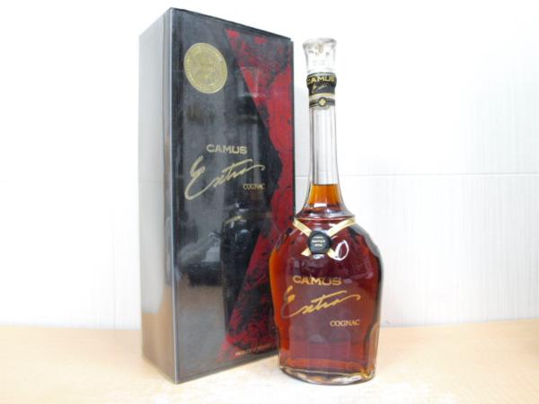 未開栓 CAMUS Extra Cognac ボックス入り 飲料・酒 未開栓CAMUS カミュ