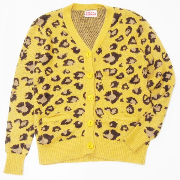 クロエ×オープニングセレモニー レオパード ニットカーディガン