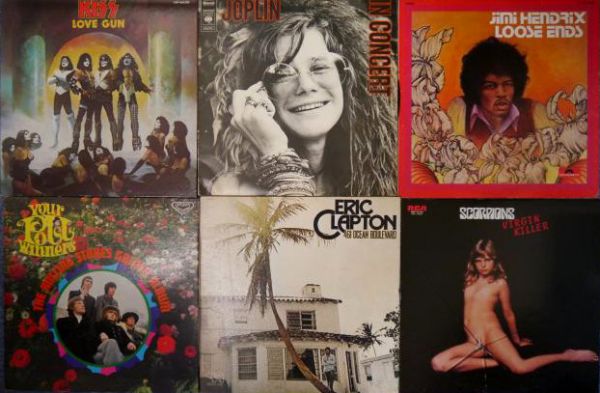 ロック・プログレ・ハードロック　ＬＰ　セット売り　１１４枚！