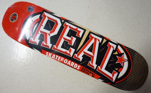 ★プリントエラーB品★REALリアル 8.06 TEAM RENEWAL STACKED 赤