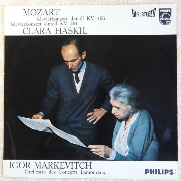 蘭Philips HI FI ハスキル　モーツァルトピアノ協奏曲　20/24番