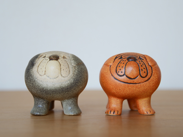 現行品をセットで■リサラーソン ブルドックS■ 動物シリーズ 犬