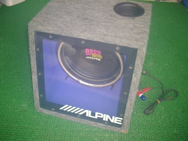 BASS 200 ALPINE ウーファー