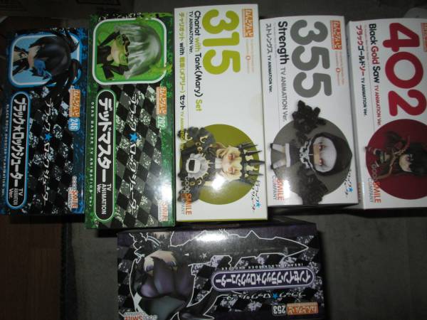 ねんどろいどブラック★ロックシューター アニメver. 6個セット