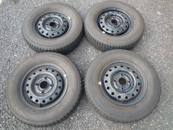 ★ホンダ 鉄ホール 4J 145/80R12 4本セット ライフ ザッツ★