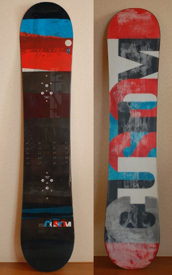 激安通販人気 BURTON□CUSTOM SMALLS 135□FLYING V