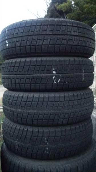 バリ山スタッドレスタイヤ4本185/60R15ブリヂストンREVO2 値下