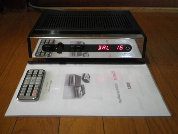 ◆◆◆Aura groove プリメインアンプ 正規品100V仕様